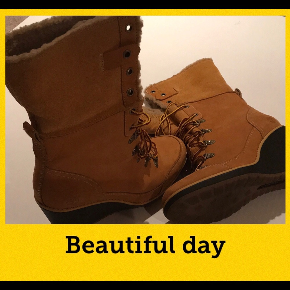 Timberland Suede Combat boots